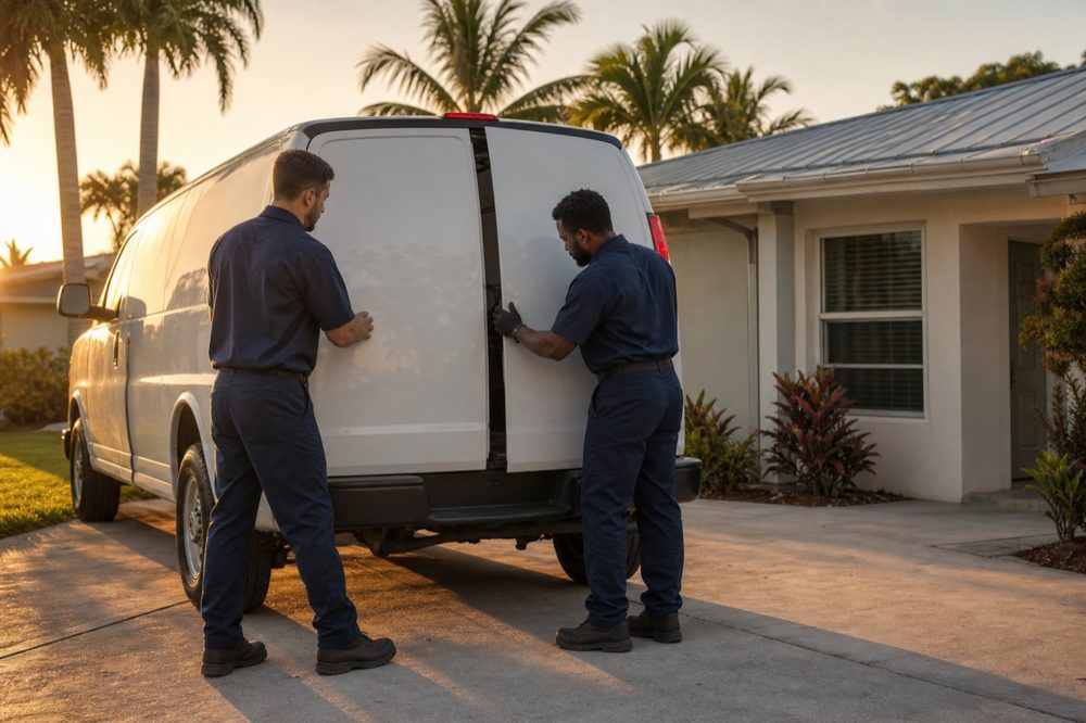 Tampa Bayshore Plumbing crew at work