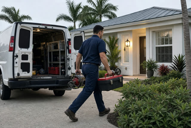 Emergency plumbing — Bayshore Plumbing on the job