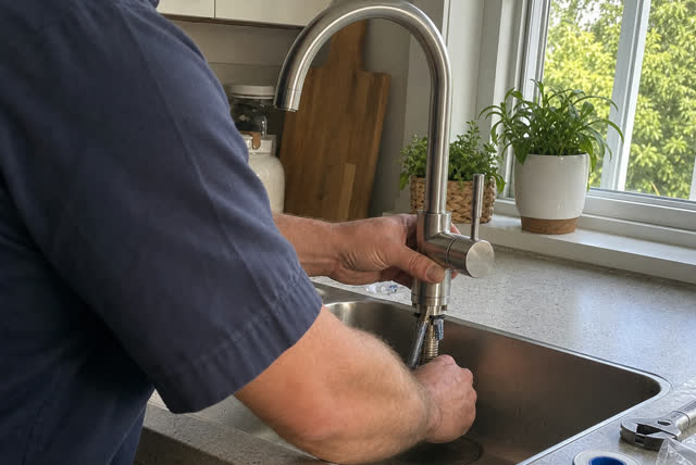 Fixtures & remodels — Bayshore Plumbing on the job